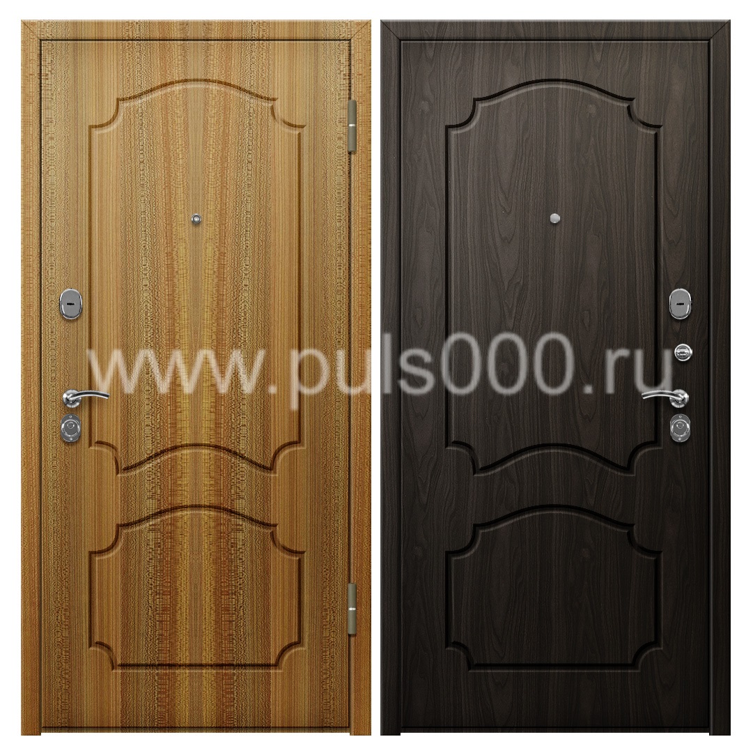 Входная дверь с МДФ и шумоизоляцией в квартиру MDF-212