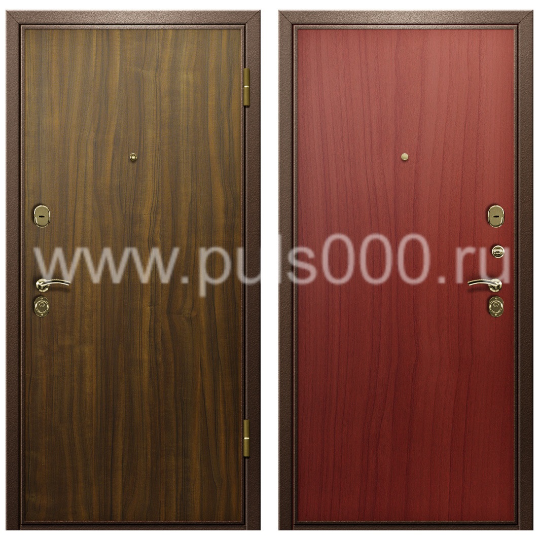 Стальная дверь с отделкой ламинат утепленная LM-17, цена 54 000  руб.